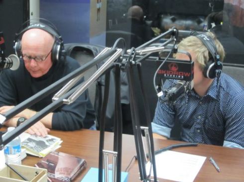 Justin Maurer interviewing legendary L.A. writer Dan Fante on Skid Row Radio