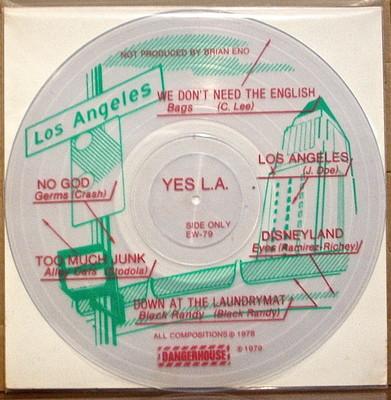 Yes LA was a stab at the "No New York" No Wave compilation that came out the year before. It even said "Not produced by Brian Eno" on the picture disc. Hilarious