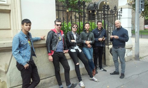 The crew in Trier, Germany (Photo by Justin Maurer)