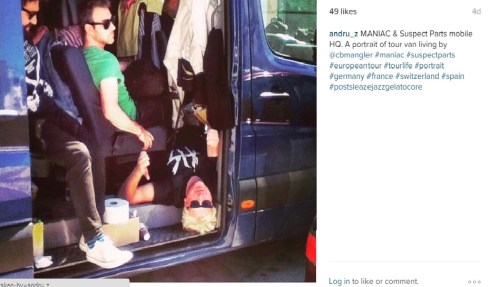 Van Life L to R Ardy, Zappin, Justin